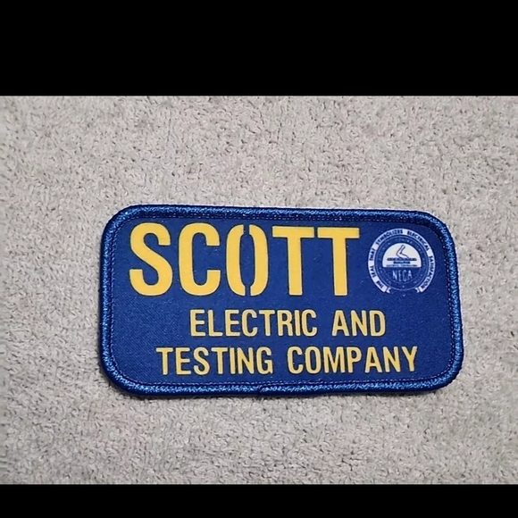 Source Unknown Other - Scott Electric and Testing Company Patch